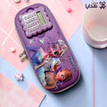 1 PC Random - 3D pencil Case with Built in Calculator - Frozen