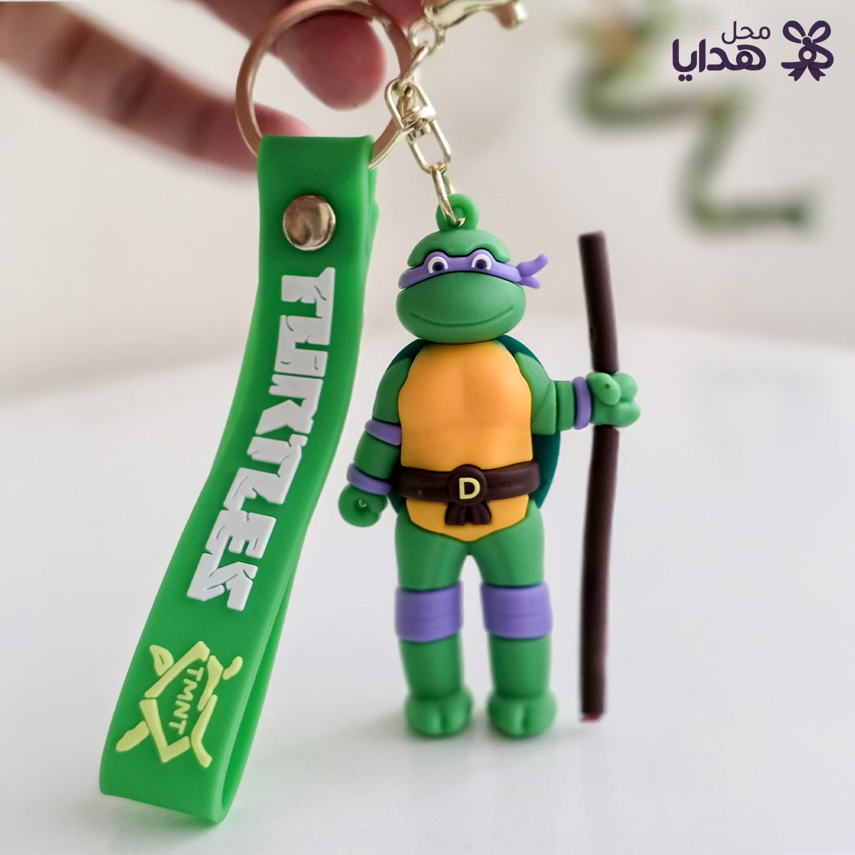 3D Silicone Keychain  Ninja