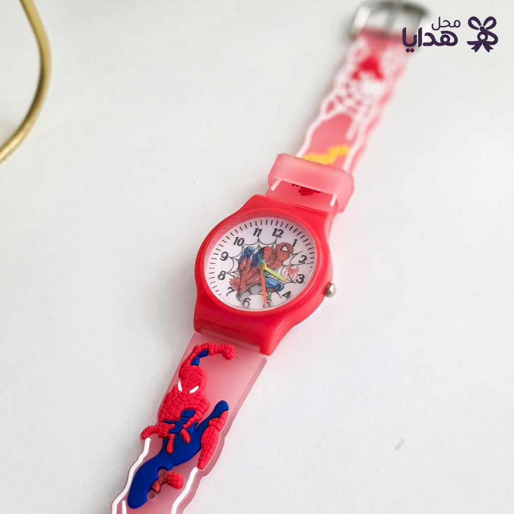 Silicone Watch - Spiderman