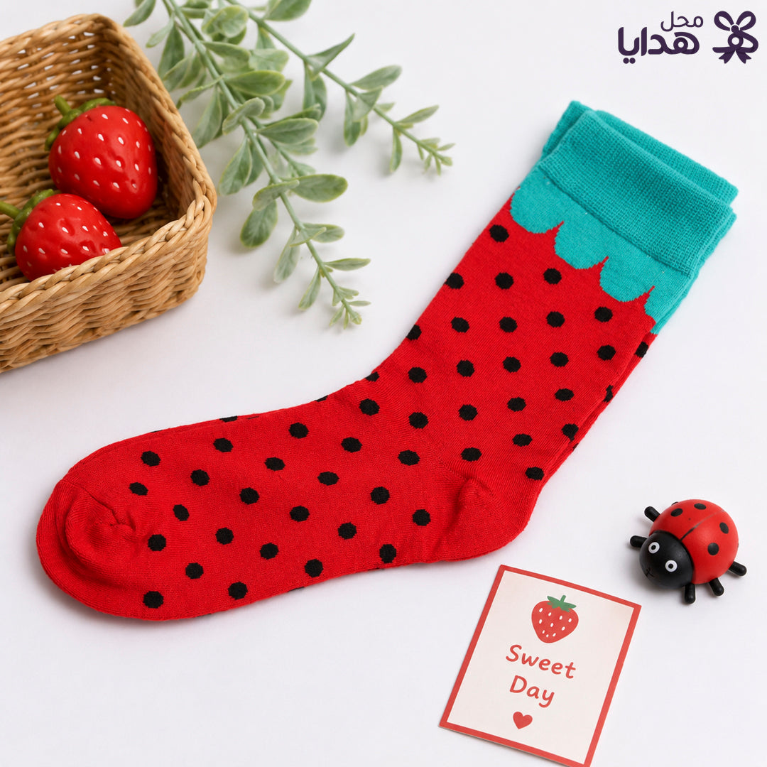 Watermelon Pattern Socks