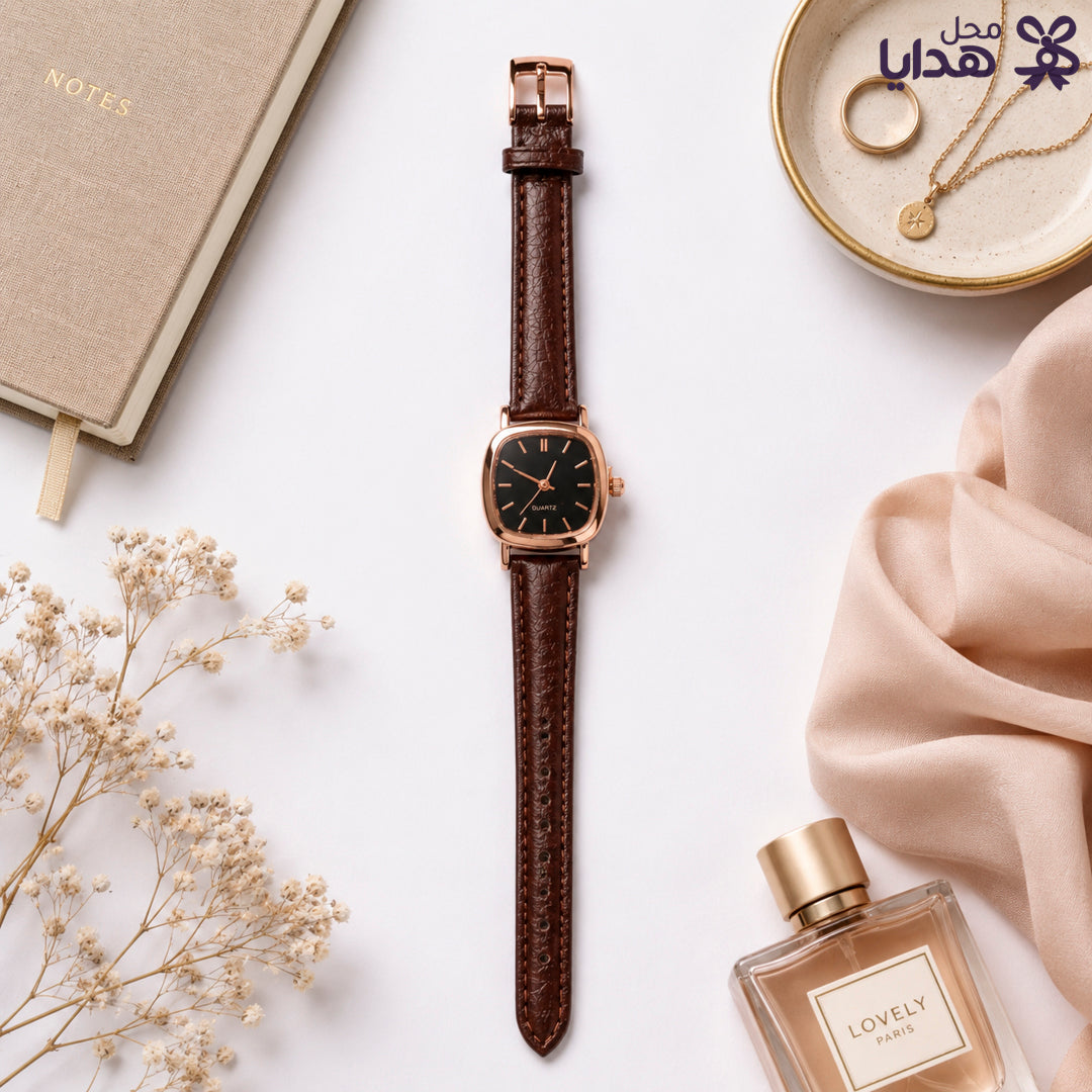 Leather Watch For woman