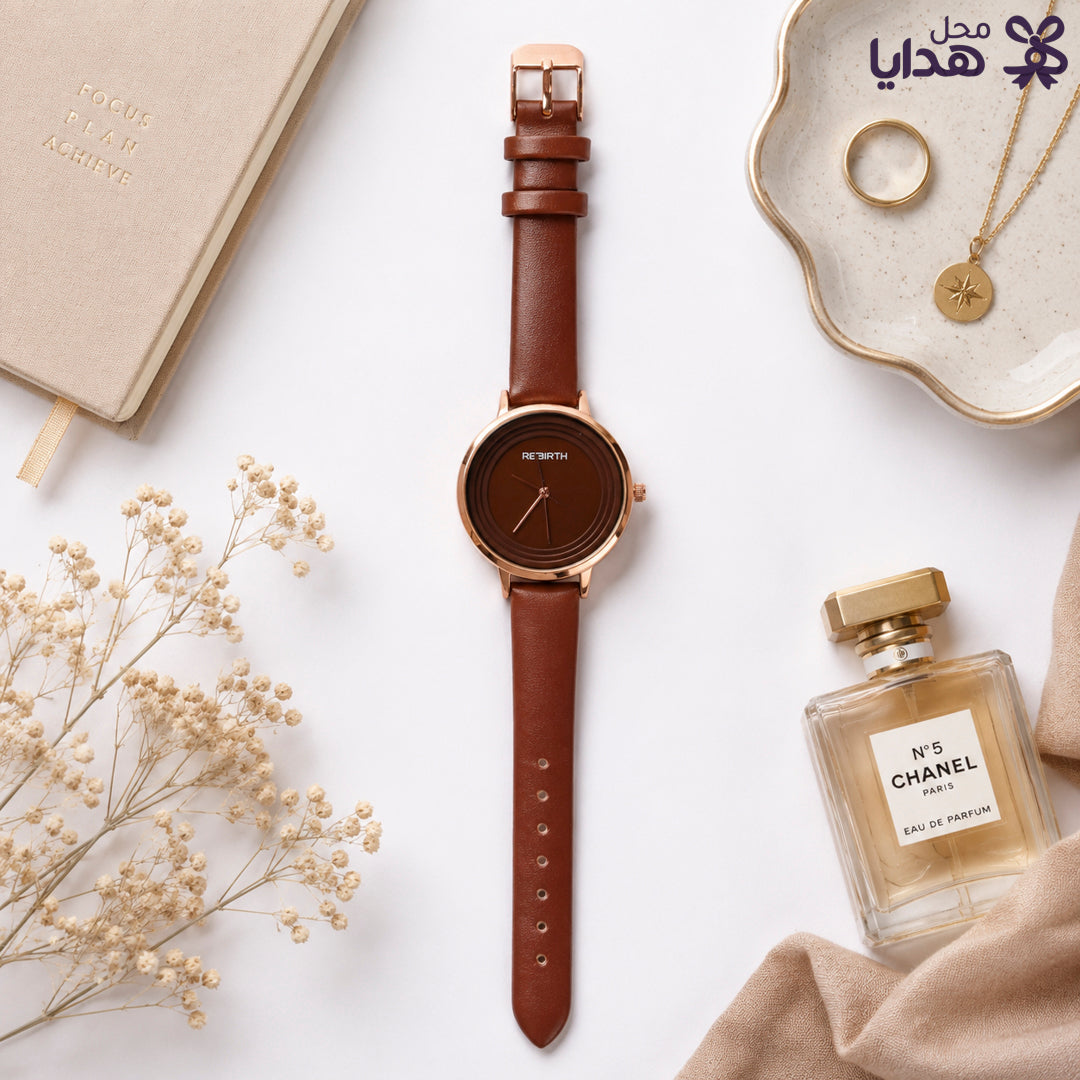 Leather Watch For woman