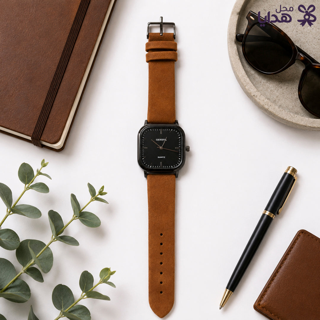 Watch For Man- Velvet strap