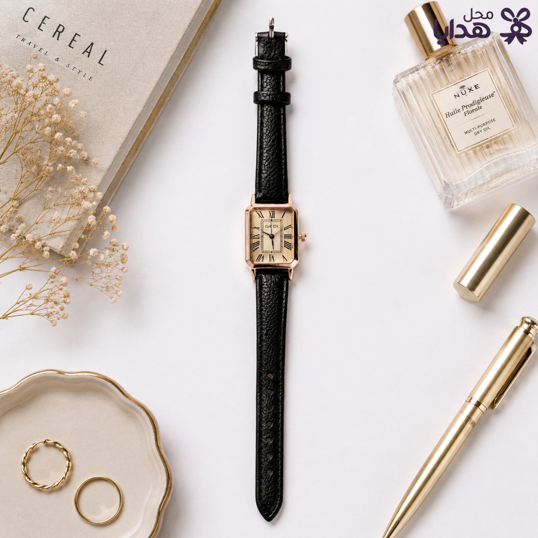 Leather Watch For woman
