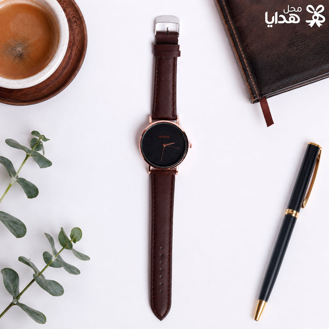 Leather Watch For Man